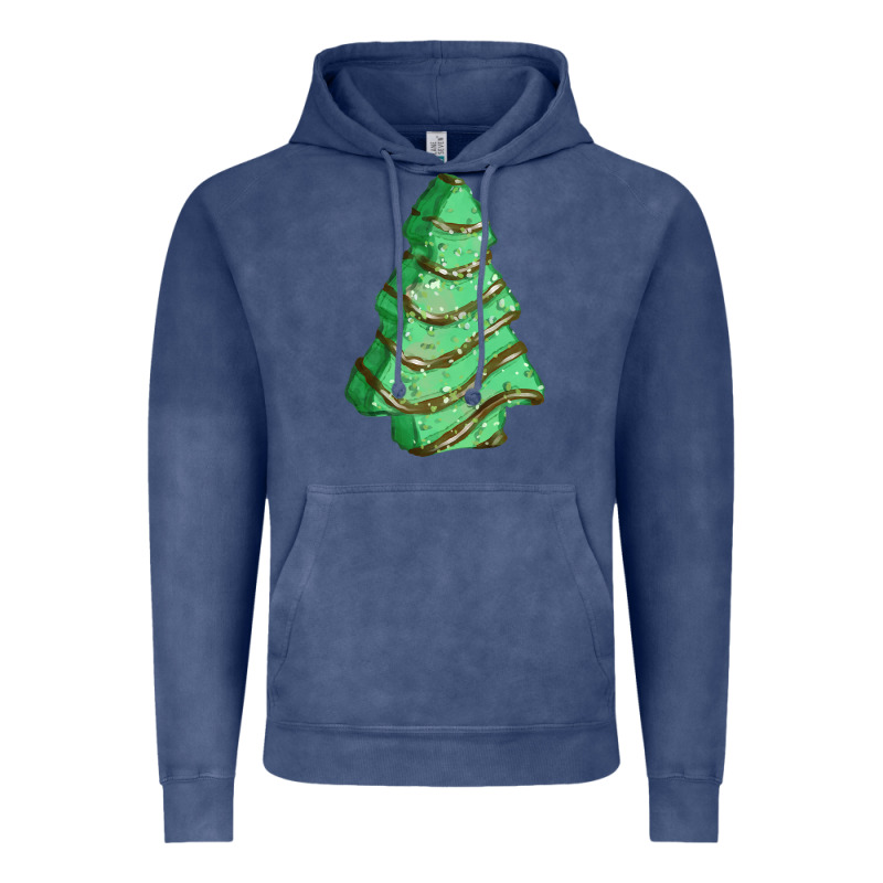 Green Christmas Cake Vintage Hoodie by FaDigitalArtStudio | Teevron