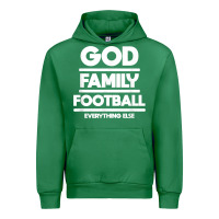 Emerald god family football christian faith shirt Urban Hoodie - baoMotion