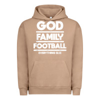 Pigment Burro god family football christian faith shirt Urban Hoodie - baoMotion