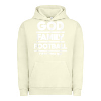 Pigment Pistachio god family football christian faith shirt Urban Hoodie - baoMotion
