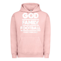 Pigment Salmon god family football christian faith shirt Urban Hoodie - baoMotion
