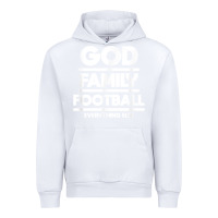 White god family football christian faith shirt Urban Hoodie - baoMotion