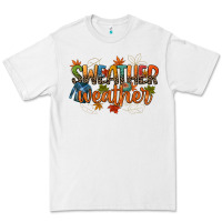White sweather weather Premium Tee - CowGirlArtShop