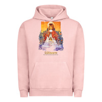 Pigment Salmon labyrinth movie poster t shirt Urban Hoodie - baoMotion
