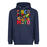 Navy cinco de mayo Heavyweight Hoodie - JahusDesignShop