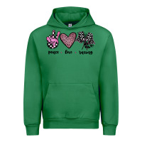 Emerald peace love racing Urban Hoodie - JahusDesignShop