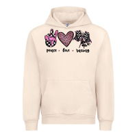 Sandshell peace love racing Urban Hoodie - JahusDesignShop
