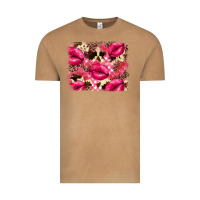 Vintage Camel Valentine's Day pink plaid red glitter cowhide Vintage Tee - FaDigitalArtStudio