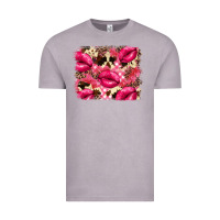 Vintage Zinc Valentine's Day pink plaid red glitter cowhide Vintage Tee - FaDigitalArtStudio