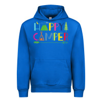 Cobalt camping arrow camper happy summer camp camping kids 635 Urban Hoodie - baoMotion