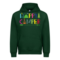Forest Green camping arrow camper happy summer camp camping kids 635 Urban Hoodie - baoMotion