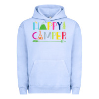 Pigment Grape Ice camping arrow camper happy summer camp camping kids 635 Urban Hoodie - baoMotion