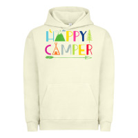 Pigment Pistachio camping arrow camper happy summer camp camping kids 635 Urban Hoodie - baoMotion