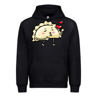 Black pierogi lovers t  shirt pierogi kawaii emoticon polish food dyngus day Urban Hoodie - baoMotion