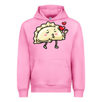 Fuchsia Pink pierogi lovers t  shirt pierogi kawaii emoticon polish food dyngus day Urban Hoodie - baoMotion