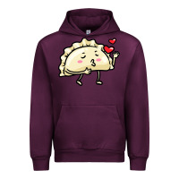 Mauve Wine pierogi lovers t  shirt pierogi kawaii emoticon polish food dyngus day Urban Hoodie - baoMotion