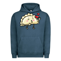 Pigment Midnight Navy pierogi lovers t  shirt pierogi kawaii emoticon polish food dyngus day Urban Hoodie - baoMotion