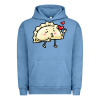 Pigment Pebble Blue pierogi lovers t  shirt pierogi kawaii emoticon polish food dyngus day Urban Hoodie - baoMotion