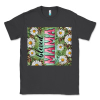Smoke Blessed mama with daisy and leopard Classic Tee - RanaPortraitStore