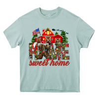 Arona Army Christmas Home Sweet Home Heavy Core Tee - HowdyJamesFarm