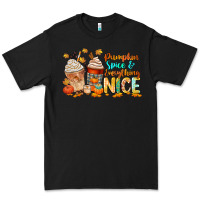Black pumpkin spice and everything nice Premium Tee - CowGirlArtShop