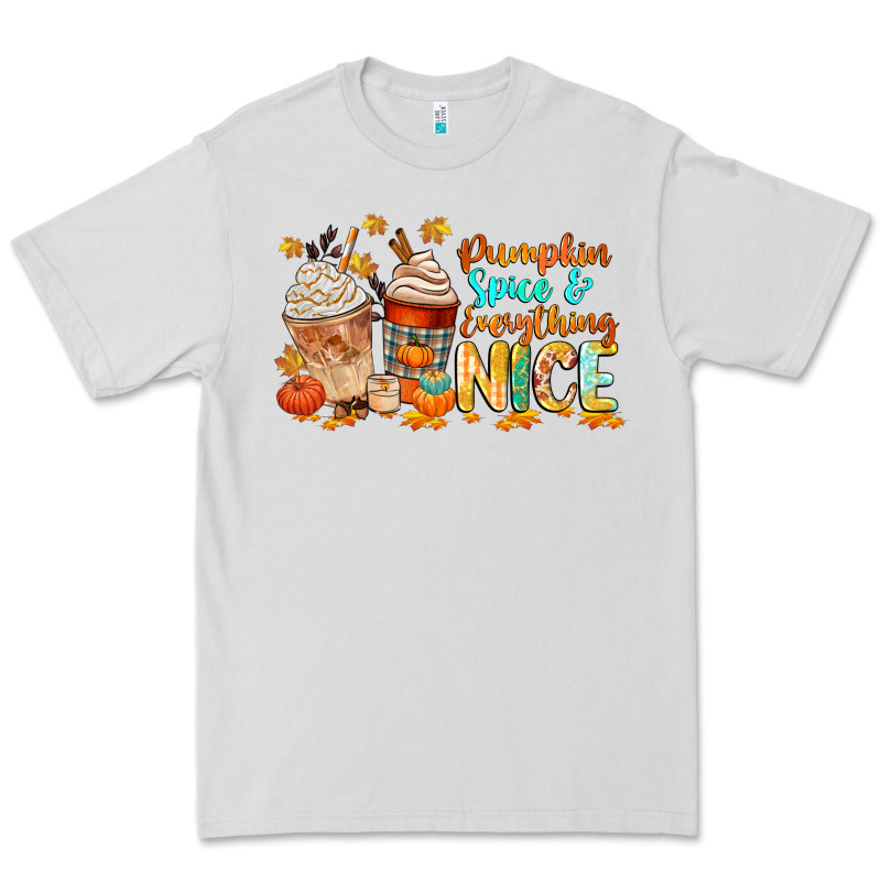 Pumpkin Spice And Everything Nice Premium Tee by CowGirlArtShop | Teevron