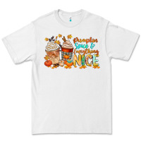 White pumpkin spice and everything nice Premium Tee - CowGirlArtShop