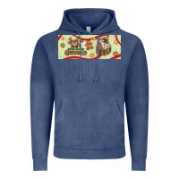 Vintage Denim just a girl who loves christmas Vintage Hoodie - BundleAndBundleShop