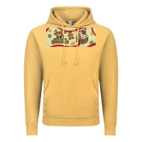Vintage Mustard just a girl who loves christmas Vintage Hoodie - BundleAndBundleShop