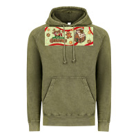 Vintage Olive just a girl who loves christmas Vintage Hoodie - BundleAndBundleShop