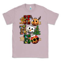 Lilac ho ho ho christmas Classic Tee - CowGirlArtShop