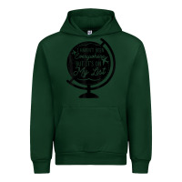 Forest Green i haven't been everywhere but it's on my list travel t shirt Urban Hoodie - baoMotion