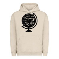 Pigment French Oak i haven't been everywhere but it's on my list travel t shirt Urban Hoodie - baoMotion