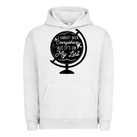 Pigment Lunar Rock i haven't been everywhere but it's on my list travel t shirt Urban Hoodie - baoMotion