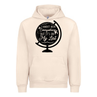Sandshell i haven't been everywhere but it's on my list travel t shirt Urban Hoodie - baoMotion