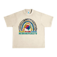 Sandshell Recognize normalize embrace neurodiversity Autism Urban Heavy Tee - FaDigitalArtStudio