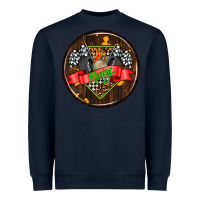 Navy race coasters Heavyweight Sweatshirt - AdoDesignShop