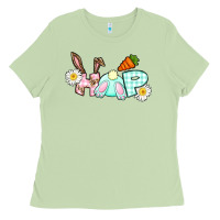 Matcha Hop bunny Easter Day Ladies Tee - CowGirlArtShop