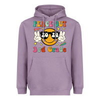 Lavender peace out 2024 3rd grade Heavyweight Hoodie - JahusDesignShop