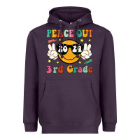 Plum peace out 2024 3rd grade Heavyweight Hoodie - JahusDesignShop