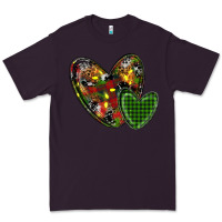 Plum christmas heart Premium Tee - RanaPortraitStore