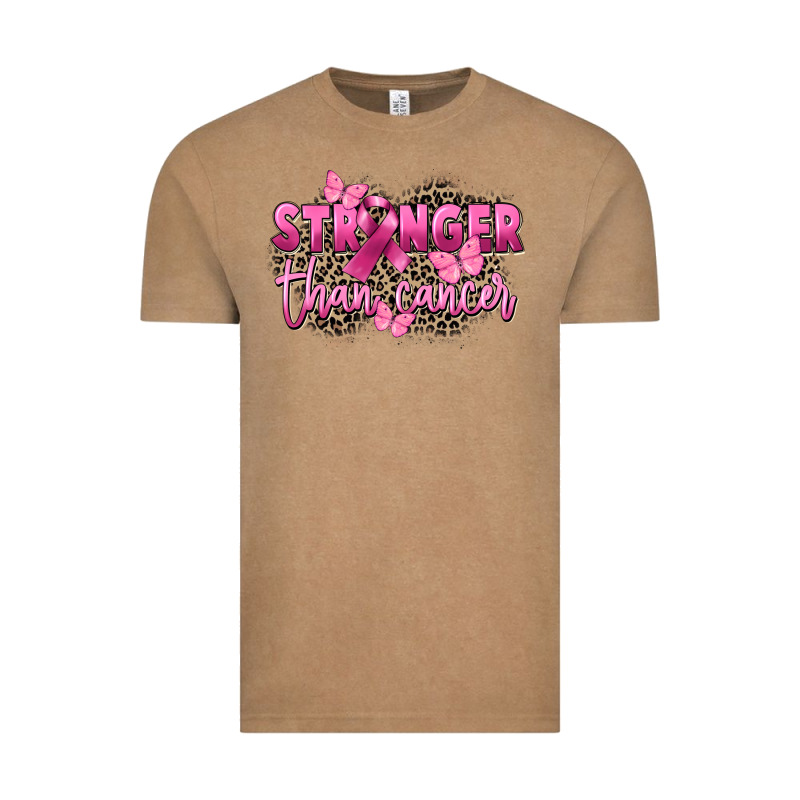 Stronger Than Cancer Vintage Tee by FaDigitalArtStudio | Teevron