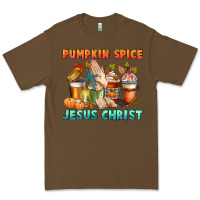Cacao pumpkin spice and jesus christ Premium Tee - CowGirlArtShop