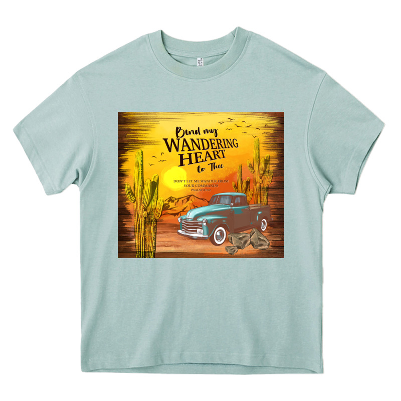 Bind My Wandering Heart To Thee Heavy Core Tee by TumblerDesignByShophia | Teevron
