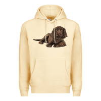 Pina Colada Sussex Spaniels llustrations Premium Hoodie - LillyAllenDesigns