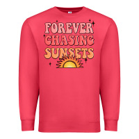 Cardinal forever chasing sunsets Premium Sweatshirt - JahusDesignShop