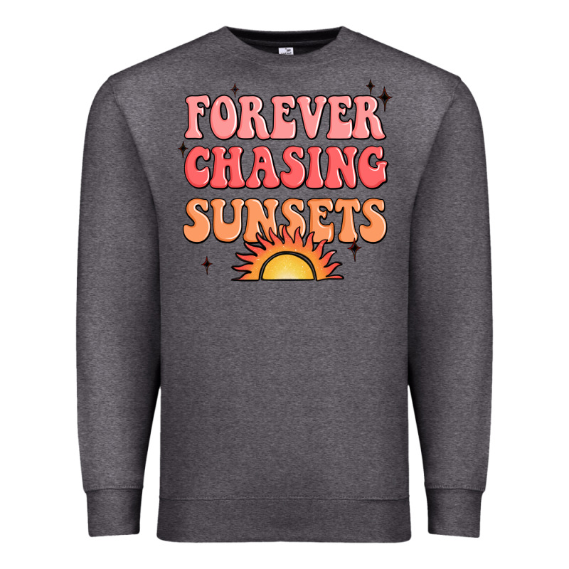 Forever Chasing Sunsets Premium Sweatshirt by JahusDesignShop | Teevron