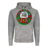Cloud Rock snow globe christmas ornament Vintage Hoodie - BundleAndBundleShop