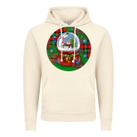 Vintage Artic snow globe christmas ornament Vintage Hoodie - BundleAndBundleShop