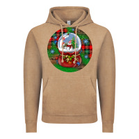 Vintage Coffee snow globe christmas ornament Vintage Hoodie - BundleAndBundleShop